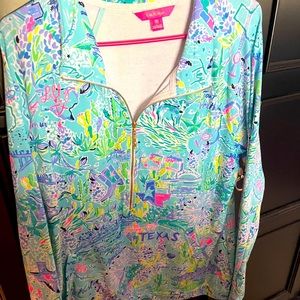 Lilly Pulitzer Texas Popover